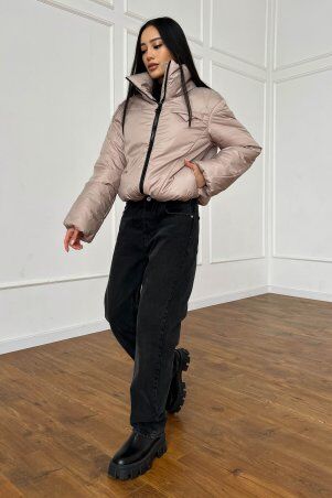Jadone Fashion: Демісезонна куртка Сія бежевий - фото 6
