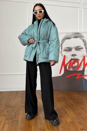 Jadone Fashion: Демісезонна куртка Мая оливка - фото 3