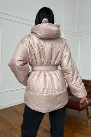 Jadone Fashion: Демісезонна куртка Мая бежевий - фото 2