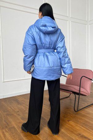 Jadone Fashion: Демісезонна куртка Мая блакитний - фото 3