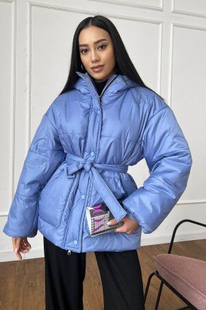 Jadone Fashion: Демісезонна куртка Мая блакитний - фото 6