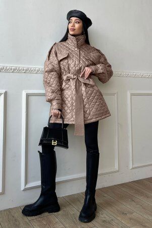 Jadone Fashion: Куртка Іта пудра - фото 4