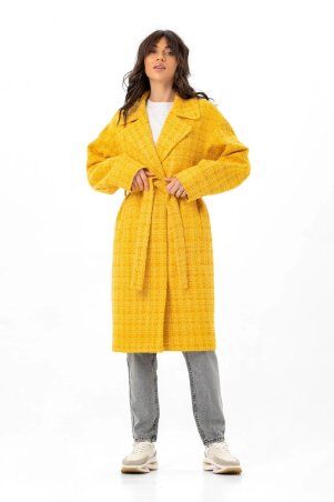 Emass: Пальто Кліо жовте 446-26-1 - фото 2