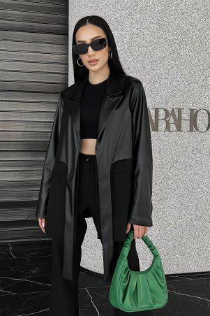 Jadone Fashion: Піджак на підкладці Глобал чорний - фото 4