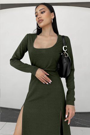 Jadone Fashion: Сукня Містік хакі - фото 3