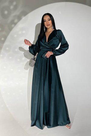 Jadone Fashion: Сукня Шик смарагдовий (ізумруд) - фото 1