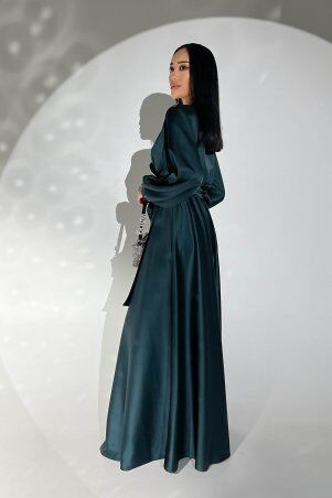 Jadone Fashion: Сукня Шик смарагдовий (ізумруд) - фото 3