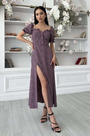 Jadone Fashion: Сукня Амбі черника - фото 6