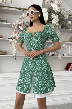 Jadone Fashion: Сукня Малу зелений - фото 1