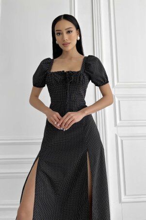Jadone Fashion: Сукня Єсенія чорний - фото 1