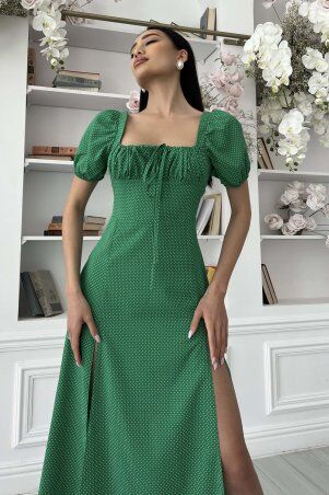 Jadone Fashion: Сукня Єсенія зелений - фото 1