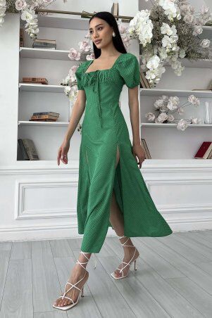 Jadone Fashion: Сукня Єсенія зелений - фото 3