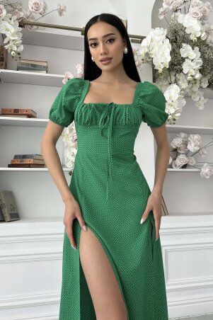 Jadone Fashion: Сукня Єсенія зелений - фото 4