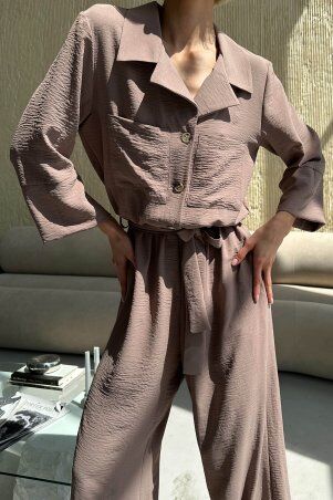 Jadone Fashion: Комбінезон Таліта мокко - фото 2