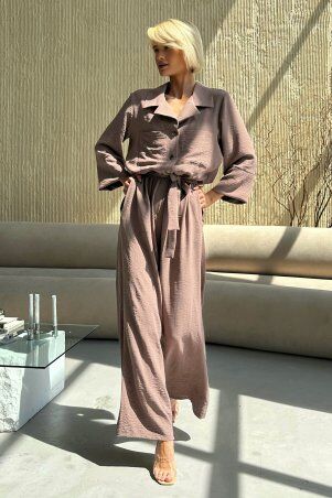 Jadone Fashion: Комбінезон Таліта мокко - фото 3