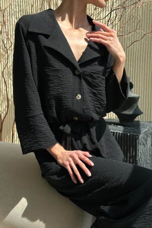 Jadone Fashion: Комбінезон Таліта чорний - фото 2