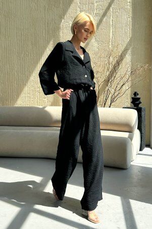 Jadone Fashion: Комбінезон Таліта чорний - фото 3