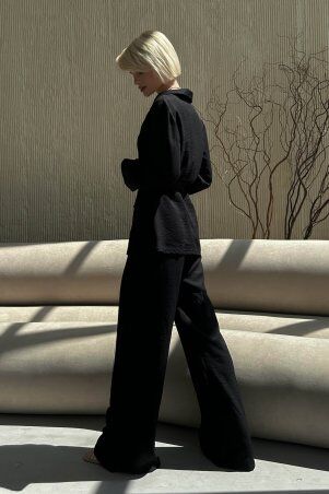 Jadone Fashion: Брюки-кюлоти Бейд чорний - фото 4