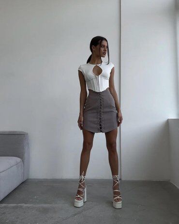 SK HOUSE: Кроп Топ 487 - фото 1