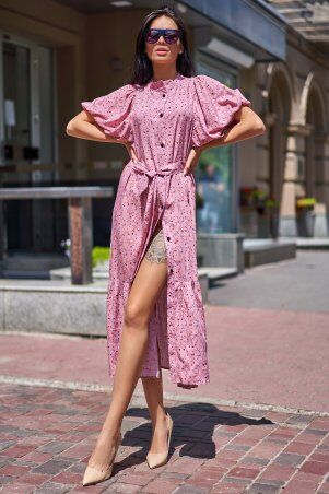 Jadone Fashion: Сукня Нотті пудра - фото 2
