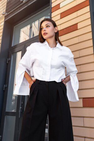 Jadone Fashion: Сорочка Світ білий - фото 3