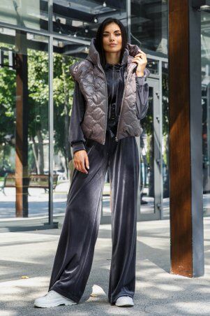 Jadone Fashion: Жилет Ліфа чорника - фото 2