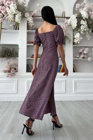 Jadone Fashion: Сукня Амбі чорника - фото 2