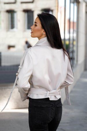 Jadone Fashion: Куртка Фол білий - фото 7