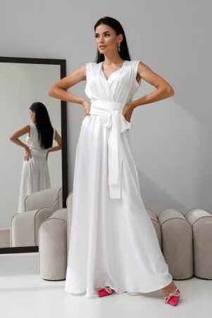 Jadone Fashion: Платье Фурор білий - фото 2