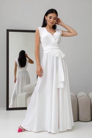 Jadone Fashion: Платье Фурор білий - фото 3