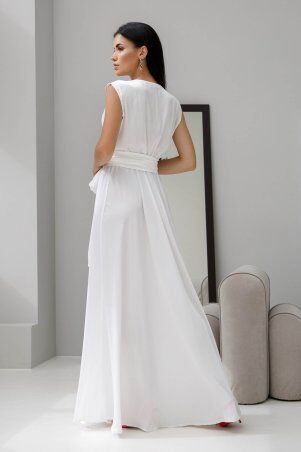 Jadone Fashion: Платье Фурор білий - фото 5