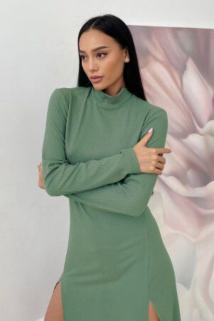 Jadone Fashion: Сукня Рената оливка - фото 1