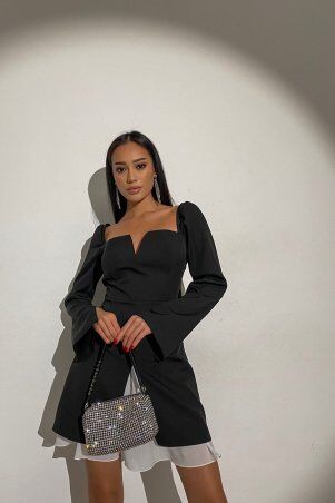 Jadone Fashion: Сукня Палома чорний - фото 4