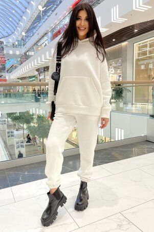 Jadone Fashion: Худі Ролс білий - фото 6