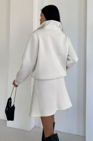 Jadone Fashion: Спідниця Альба білий - фото 4