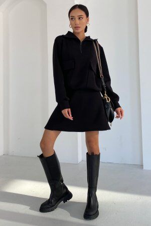Jadone Fashion: Спідниця Альба чорний - фото 2