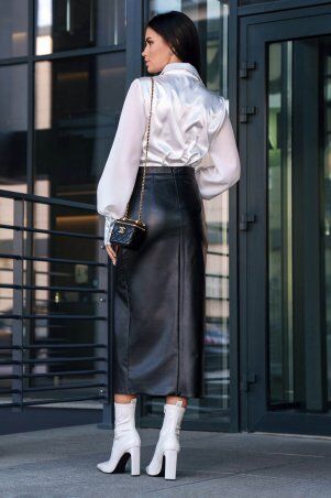 Jadone Fashion: Спідниця Флірт чорний - фото 2