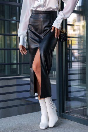 Jadone Fashion: Спідниця Флірт чорний - фото 4