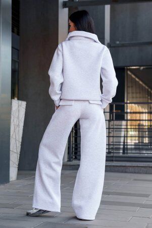 Jadone Fashion: Теплі брюки Ісса меланж - фото 5
