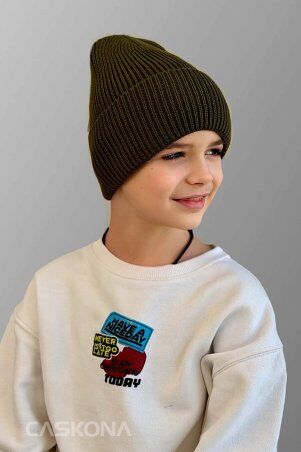 Caskona: MATEO ШАПКА хаки CS 176637 - фото 2
