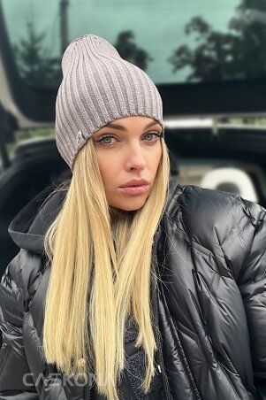 Caskona: BLISS ШАПКА светло-серый SG 26710 - фото 3