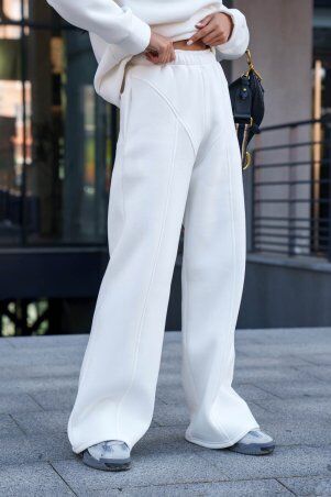 Jadone Fashion: Теплий костюм Ісса Іланда білий - фото 2