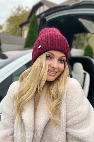 Caskona: PANSY ШАПКА бордо SG 16021 - фото 2