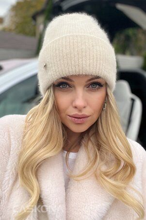 Caskona: ALISHA ШАПКА айвори SG 22406 - фото 3