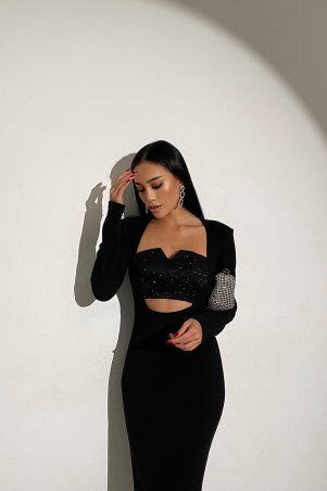 Jadone Fashion: Сукня Бріджит чорний - фото 4