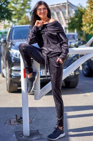 Jadone Fashion: Костюм Кассі чорний - фото 2