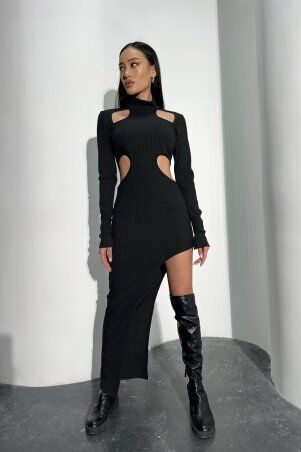 Jadone Fashion: Сукня Дайнеріс чорний - фото 2