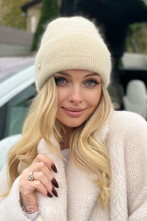 Caskona: MATE ШАПКА айвори SG 25706 - фото 2