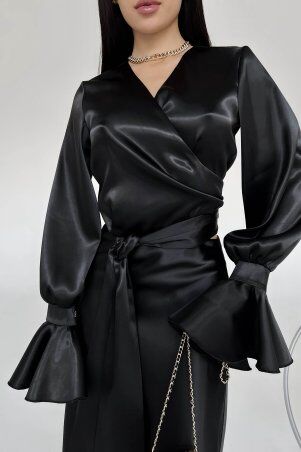 Jadone Fashion: Костюм Ліліан чорний - фото 2
