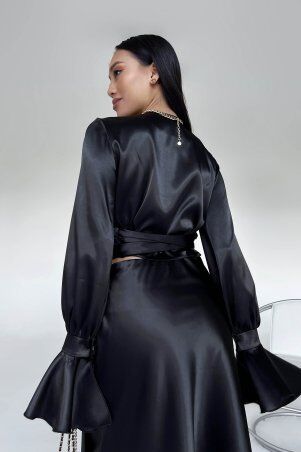 Jadone Fashion: Костюм Ліліан чорний - фото 4